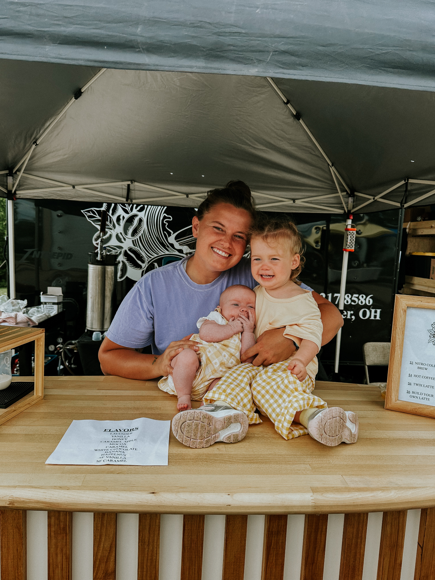 The family behind MJ's Coffee Roastery